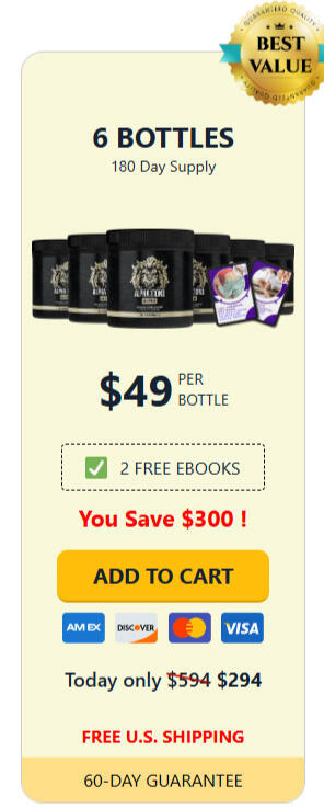 alphax10ndultra 6 bottle